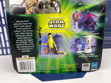 Star Wars Power of the Jedi (POTJ) Deluxe - Slave Leia W/ Sail Barge Cannon ROTJ