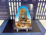 Star Wars Chrome Legacy Porg shaped sketch - Tusken Raider Floyd Sumner Floydman