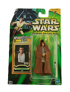 Star Wars Power of the Jedi (POTJ) Obi-Wan Kenobi (Jedi Apprentice) 2000 Hasbro