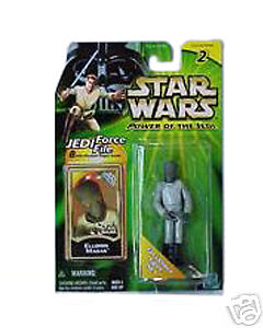 Star Wars Power of the Jedi (POTJ) Ellorrs Madak (Cantina Alien) 2000 Hasbro MOC