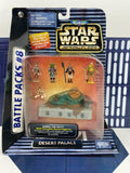 Star Wars Micro Machines Action Fleet Battle Packs #8 Jabba Hutt Desert Palace