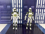 Star Wars Clone Wars (TCW) Anti-Hailfire Droid Squad Clone Troopers - Loose