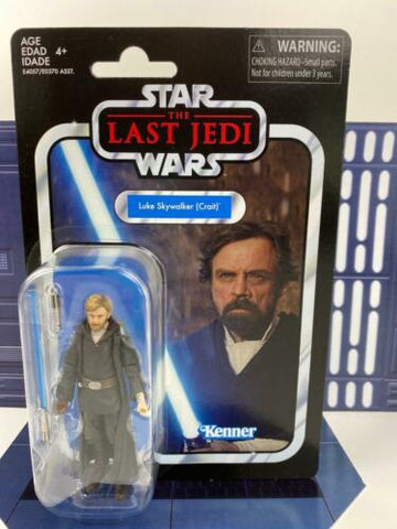 Star Wars Vintage Collection (TVC) Jedi Luke Skywalker (Crait) - VC146 TLJ MOC