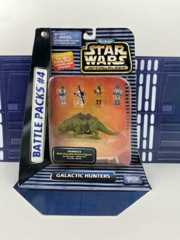 Star Wars Micro Machines Action Fleet Battle Packs #4 Galactic Bounty Hunters