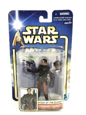 Star Wars Saga Attack of the Clones (AOTS) 3.75" Figure Captain Typho #09