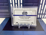 Topps Star Wars Rise of Skywalker Medallion C-3PO Millennium Falcon Silver 2/25
