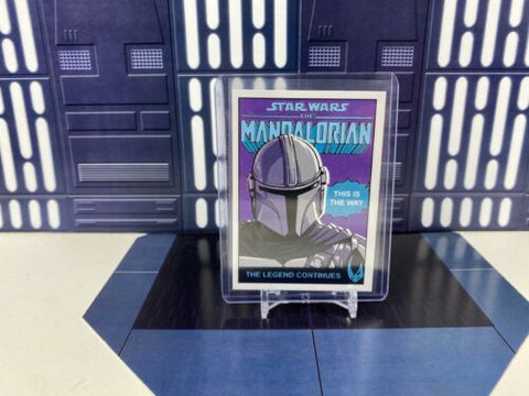 Topps Star Wars Mandalorian Season 2 Comic Cover Insert CC-5 This is The Way