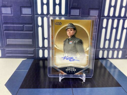2021 Topps Star Wars Mandalorian Season 2 Katy O'Brian Auto A-KO - Bronze /50