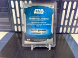 2020 Topps Star Wars Chrome Perspectives Vinette Robinson as Lt Tyce /5 Red