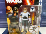 Star Wars Rebels (Force Awakens Card) 3.75" Figure MOC - Old Clone Captain Rex