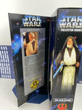Star Wars Power of the Force 1" Collector Series Obi-Wan Kenobi Dark Blue Back