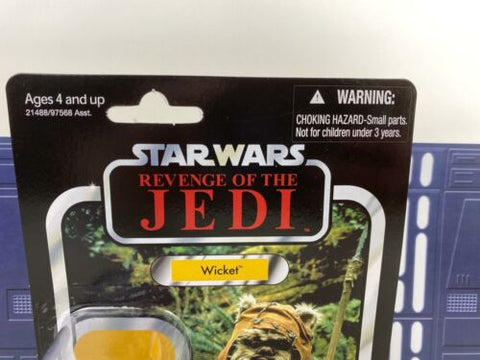 Star Wars Vintage Collection REVENGE of the Jedi (ROTJ) Wicket the Ewok VC27 MOC