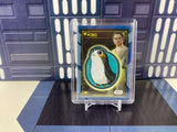 2020 Topps Star Wars Holocron Creature Patch Porg & Rey - Blue /50 - #P-RP