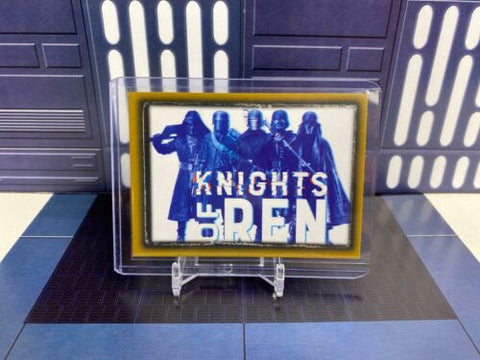 Topps Star Wars Rise of Skywalker Knights of Ren Followers of Ren KR-6 Gold 1/10