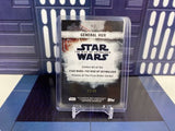 Topps Star Wars Rise of Skywalker Villains First Order General Hux V-2 Red /99