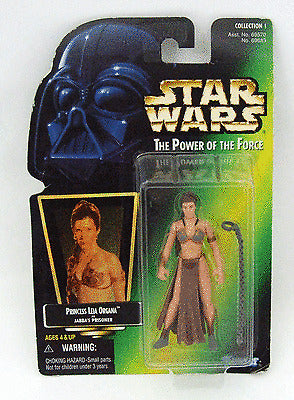 Star Wars Power of the Force (POTF2) Hologram Card Slave Leia (Jabba's Prisoner)