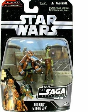 Star Wars Saga Collection Dud Bolt & Mars Guo (Tatooine Podracers) #51 - Loose