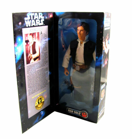 Star Wars Power of the Force POTF2 12" Collector Series Han Solo 1/6 Scale
